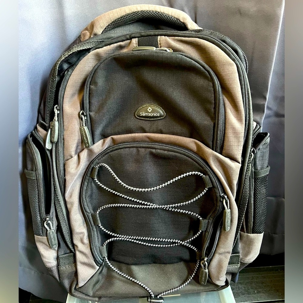Samsonite Backpack - Black and Gray